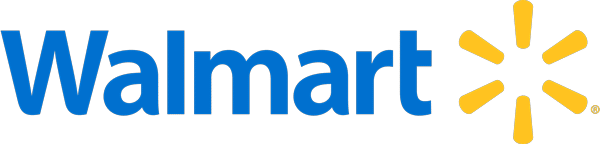 The walmart logo on a black background. The Walmart Logo On A Black Background.